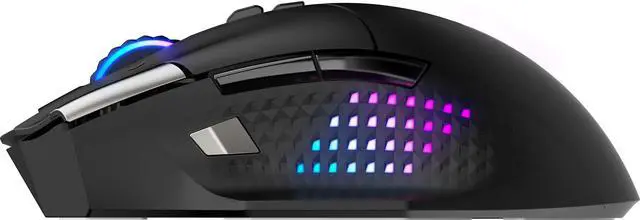 Alt view image 8 of 17 - MSI Versa Pro RGB Wireless Gaming Mouse