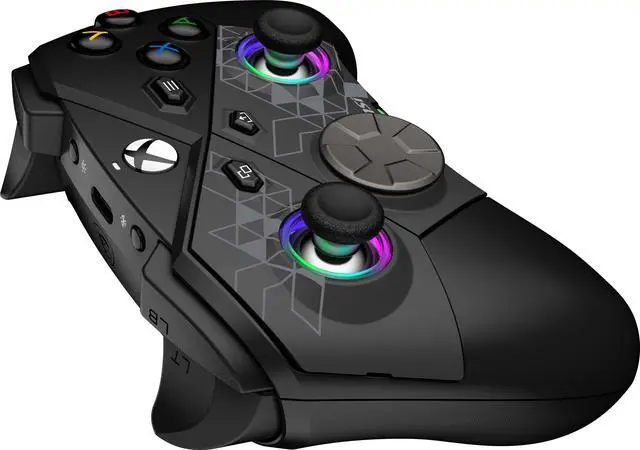 Alt view image 11 of 12 - MSI Force Pro Wireless Gaming Controller - Xbox Series X|S, Xbox One X|S, Windows 10/11, Android 8 & later (Xbox console only available with wired connection)