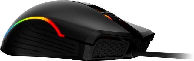 Alt view image 5 of 8 - MSI Forge GM300 Lightweight Gaming Mouse - USB, RGB, Adjustable up to 7200 DPI - Black