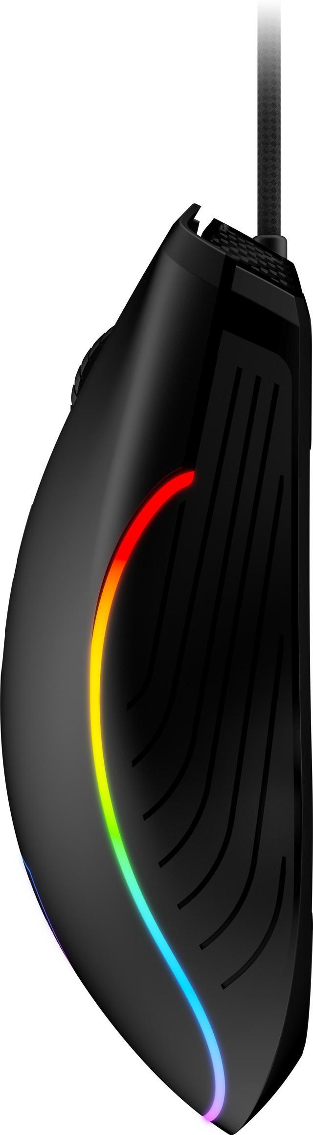 Alt view image 6 of 8 - MSI Forge GM300 Lightweight Gaming Mouse - USB, RGB, Adjustable up to 7200 DPI - Black