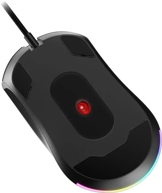 Alt view image 6 of 9 - MSI Forge GM320 Gaming Mouse - Up to 12,800 DPI, 6 DPI presets, 1KHz Report Rate, RGB