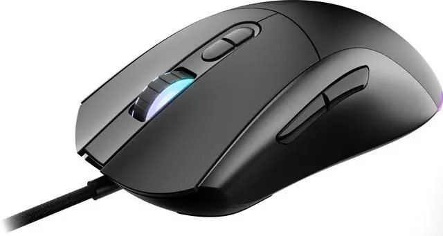 Alt view image 8 of 9 - MSI Forge GM320 Gaming Mouse - Up to 12,800 DPI, 6 DPI presets, 1KHz Report Rate, RGB