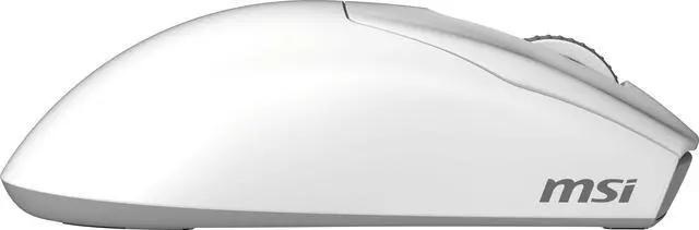 Alt view image 5 of 7 - MSI FORGE GM340 Wireless Gaming Mouse - White, PixArt PAW3311 12K DPI, Tri-Mode (2.4GHz/Bluetooth 5.3/USB), 57g Ultra-Lightweight, 1000Hz