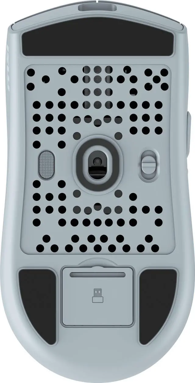 Alt view image 12 of 12 - MSI FORGE GM340 Wireless Gaming Mouse- Sky, PixArt PAW3311 12K DPI, Tri-Mode (2.4GHz/Bluetooth 5.3/USB), 57g Ultra-Lightweight, 1000Hz
