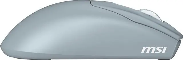 Alt view image 7 of 12 - MSI FORGE GM340 Wireless Gaming Mouse- Sky, PixArt PAW3311 12K DPI, Tri-Mode (2.4GHz/Bluetooth 5.3/USB), 57g Ultra-Lightweight, 1000Hz