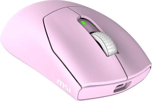 Alt view image 5 of 11 - MSI FORGE GM340 Wireless Gaming Mouse - Violet, PixArt PAW3311 12K DPI, Tri-Mode (2.4GHz/Bluetooth 5.3/USB), 57g Ultra-Lightweight, 1000Hz