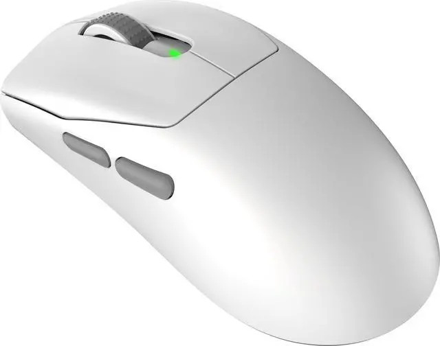 Alt view image 3 of 12 - MSI FORGE GM340 FORGEGM340W White 6 Buttons 1 x Wheel USB 2.0 2.4 GHz Wireless / Bluetooth 5.2 / USB 2.0 Optical Gaming Mouse