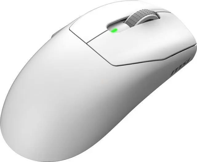 Alt view image 5 of 12 - MSI FORGE GM340 FORGEGM340W White 6 Buttons 1 x Wheel USB 2.0 2.4 GHz Wireless / Bluetooth 5.2 / USB 2.0 Optical Gaming Mouse