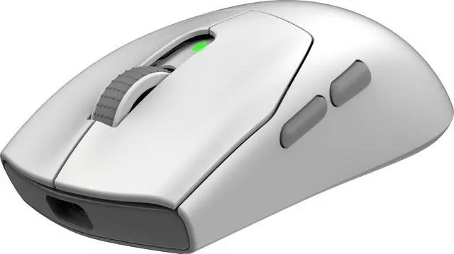 Alt view image 6 of 12 - MSI FORGE GM340 FORGEGM340W White 6 Buttons 1 x Wheel USB 2.0 2.4 GHz Wireless / Bluetooth 5.2 / USB 2.0 Optical Gaming Mouse