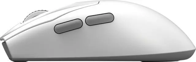 Alt view image 9 of 12 - MSI FORGE GM340 FORGEGM340W White 6 Buttons 1 x Wheel USB 2.0 2.4 GHz Wireless / Bluetooth 5.2 / USB 2.0 Optical Gaming Mouse