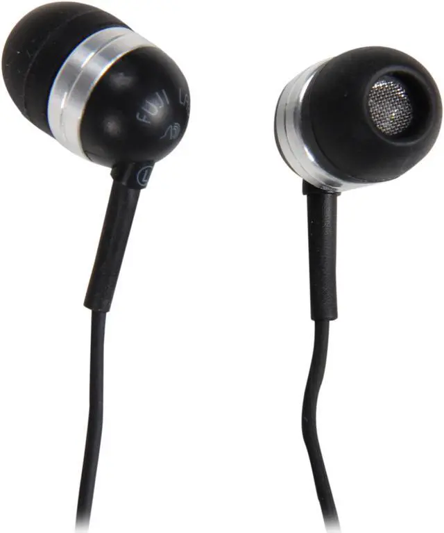 Alt view image 3 of 4 - Fuji Labs Black FJ-IPOD-E3220-BKS 3.5mm Connector 2nd Generation Black Neodymium Acoustic Noise Isolation Earphone