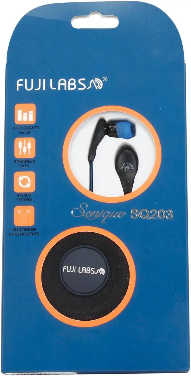 Alt view image 6 of 6 - Fuji Labs Sonique SQ203 Designer In-Ear Headphones