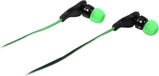 Alt view image 5 of 7 - Fuji Labs Green AUFJ-SQWMS203GR 3.5mm Connector Sonique SQ203 Designer In-Ear Headphones with In-line Mic