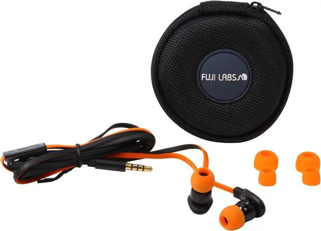 Alt view image 6 of 7 - Fuji Labs Sonique SQ203 Designer In-Ear Headphones with In-line Mic