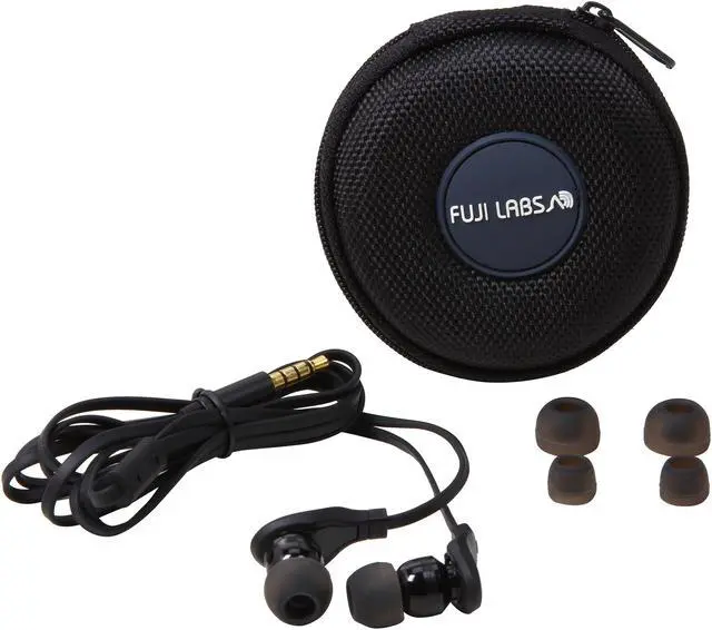 Alt view image 6 of 7 - Fuji Labs Sonique SQ203 Designer In-Ear Headphones with In-line Mic