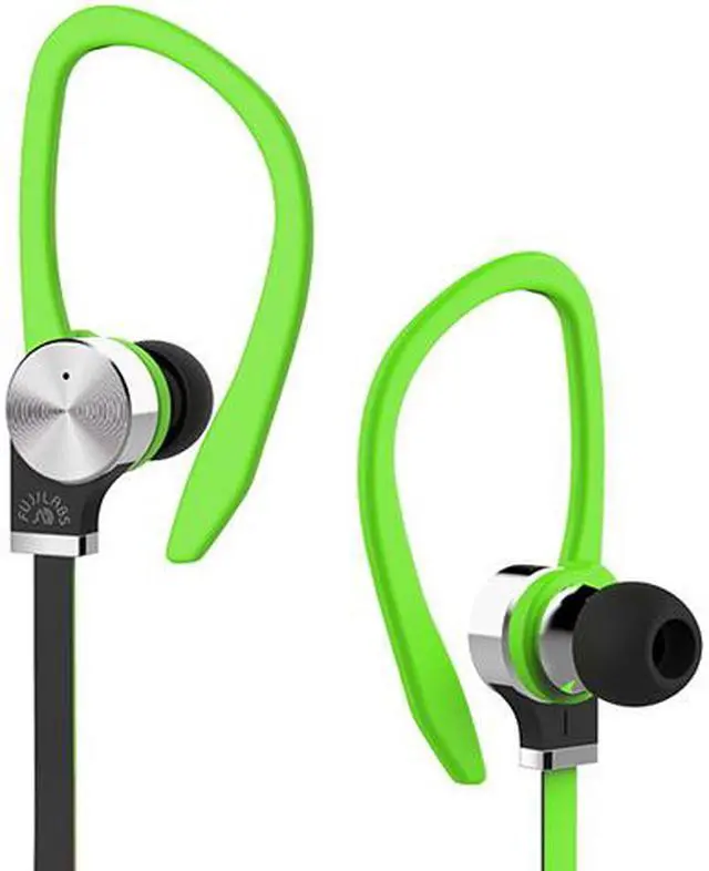 Main image of Fuji Labs Green AUFJ-SQNTS306GR 3.5mm Connector Sonique SQ306 Premium Titanium In-Ear Headphones