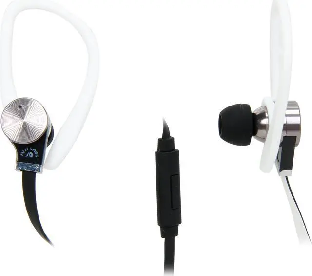 Main image of Fuji Labs White AUFJ-SQWBS306WH 3.5mm Connector Sonique SQ306 Premium Beryllium In-Ear Headphones with In-line Mic