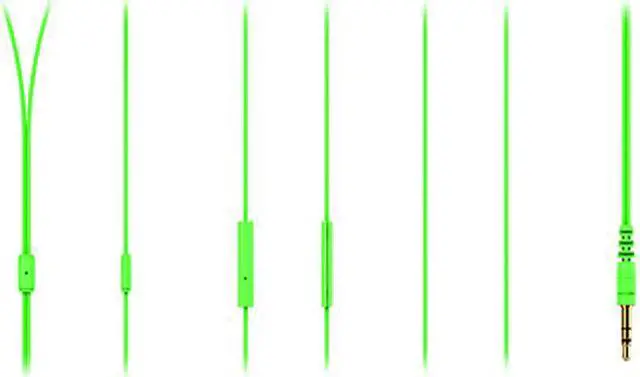 Alt view image 2 of 2 - Fuji Labs Green AUFJ-SQNMS101GR 3.5mm Connector Sonique SQ101 Designer In-Ear Headphones