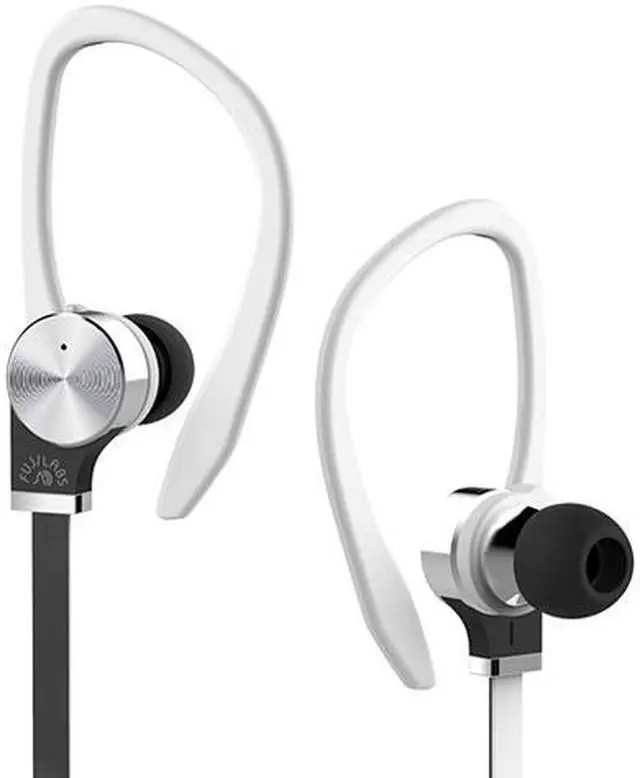 Main image of Fuji Labs White AUFJ-PSQWBS306WH 3.5mm Connector 2nd Gen Sonique - SQ306 High-Grade Pure Beryllium In-Ear Headphones with Built-In Mic