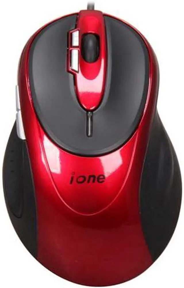 Alt view image 2 of 5 - QUMAX Lynx S2-Red Red/Black 7 Buttons 1 x Wheel Wired Laser Gaming Mouse