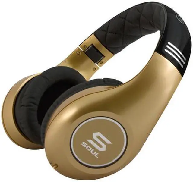 Main image of Soul by Ludacris SL300GG 3.5mm Connector Circumaural High Definition Noise Canceling Headphone - Gold and Gold