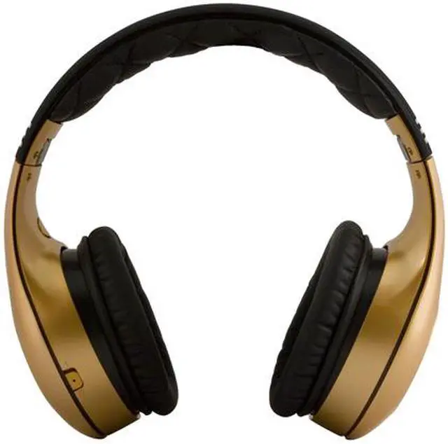 Alt view image 3 of 9 - Soul by Ludacris SL300GG 3.5mm Connector Circumaural High Definition Noise Canceling Headphone - Gold and Gold