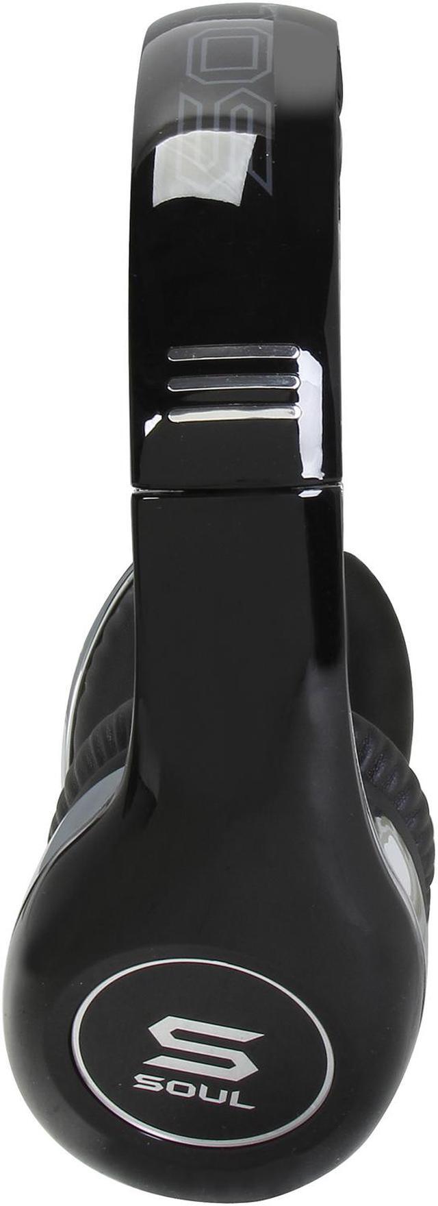 Alt view image 3 of 7 - Soul by Ludacris Black SL150CBC 3.5mm Connector Pro Hi-Definition On-Ear Headphones - Chrome/Black