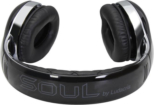 Alt view image 4 of 7 - Soul by Ludacris Black SL150CBC 3.5mm Connector Pro Hi-Definition On-Ear Headphones - Chrome/Black