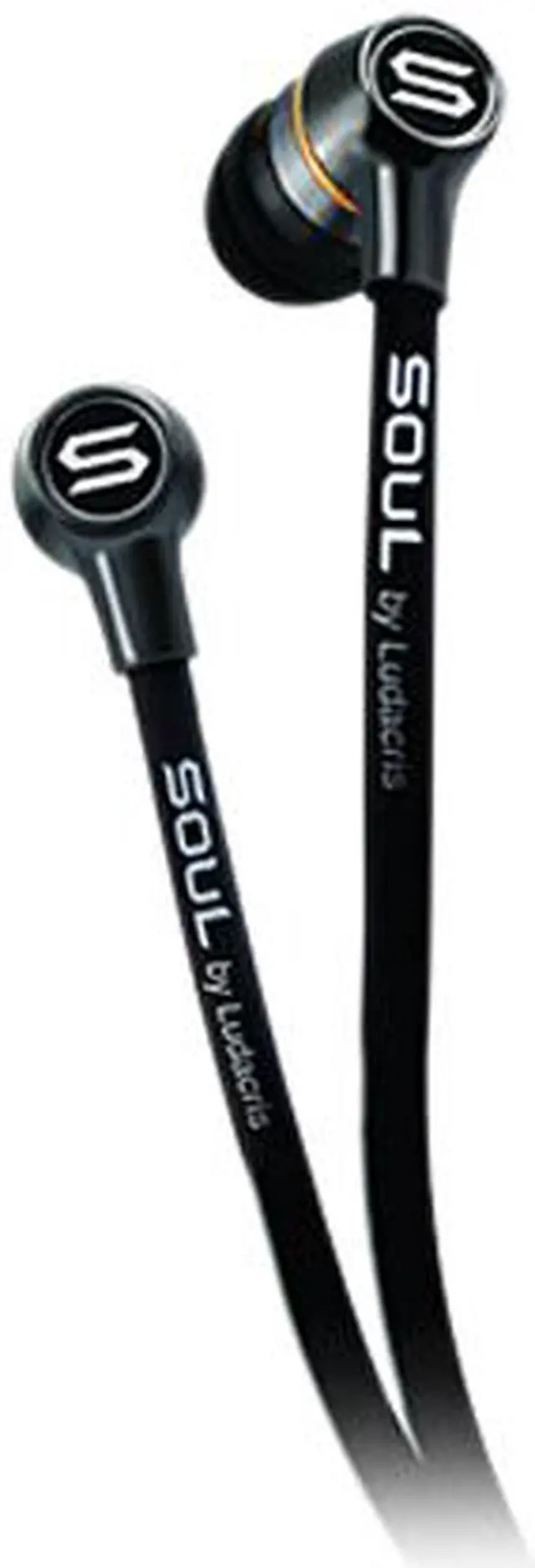 Main image of Soul by Ludacris SL49C 3.5mm Connector Canal Ultra Dynamic In-Ear Headphones - Black