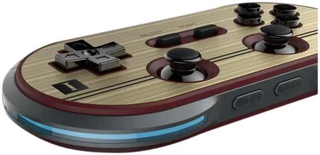 Alt view image 2 of 5 - 8bitdo Fc30pro Mobile Wireless Bluetooth Controller for IOS Android and PC Red
