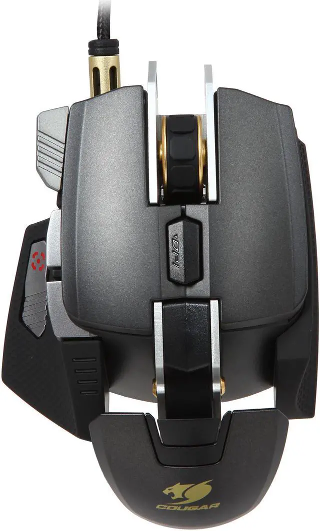 Alt view image 3 of 8 - COUGAR 700M Aluminum Pro Gaming Mouse - Black