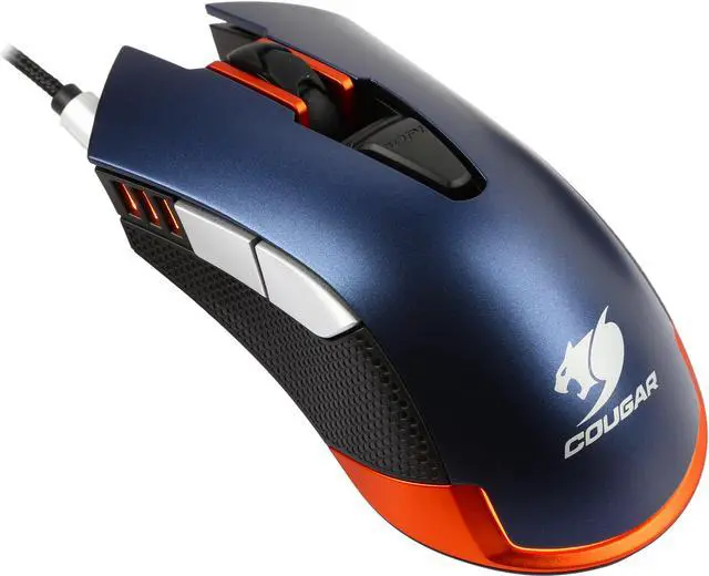 Main image of COUGAR 550M MOC550M Blue 6 Buttons 1 x Wheel USB Wired Optical Gaming Mouse
