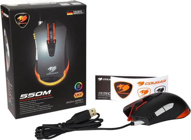 Alt view image 5 of 5 - COUGAR 550M RGB Pro FPS Gaming Mouse