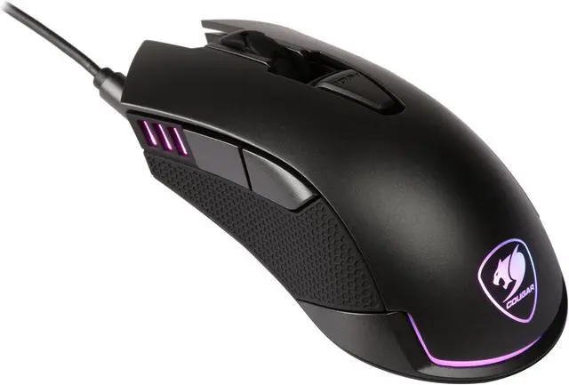 Alt view image 3 of 7 - COUGAR Revenger 12000 DPI High Performance RGB Pro PFS Gaming Mouse