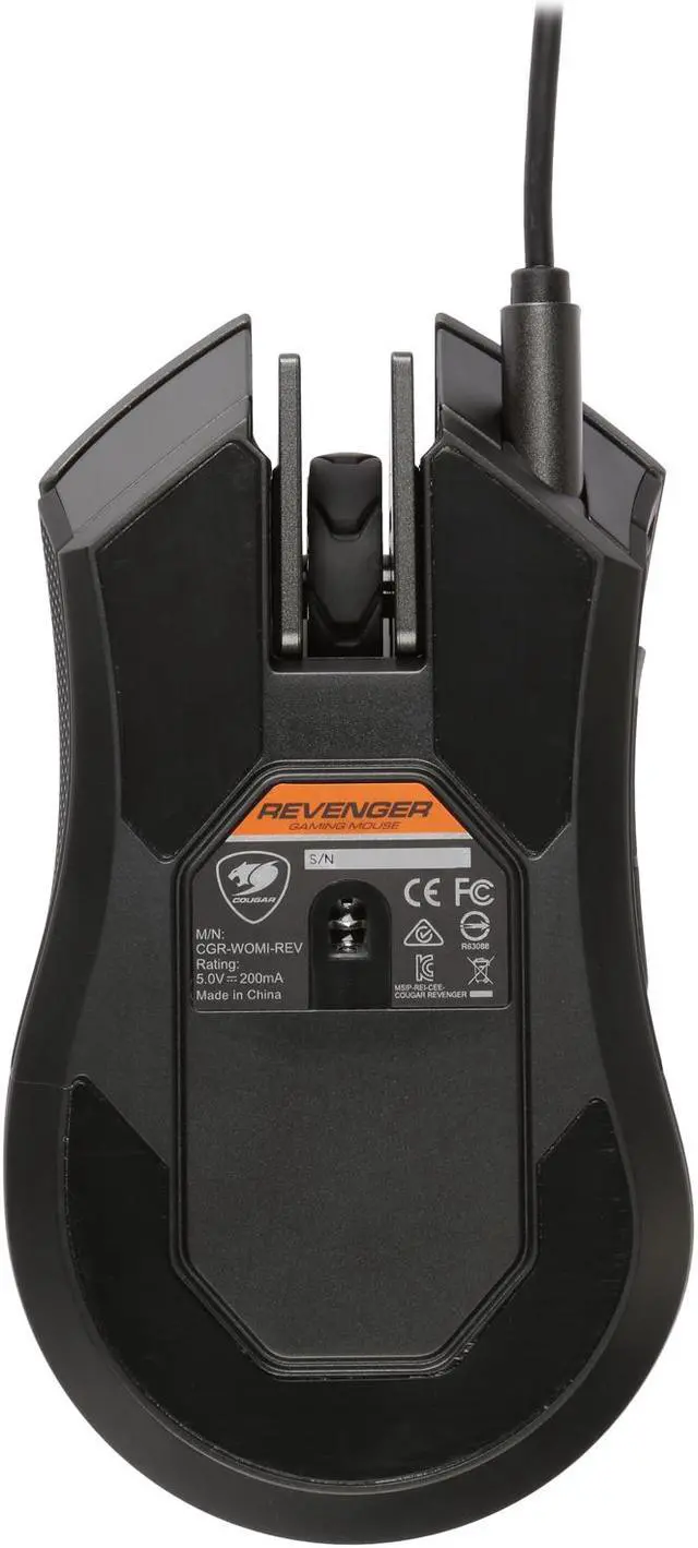 Alt view image 6 of 7 - COUGAR Revenger 12000 DPI High Performance RGB Pro PFS Gaming Mouse