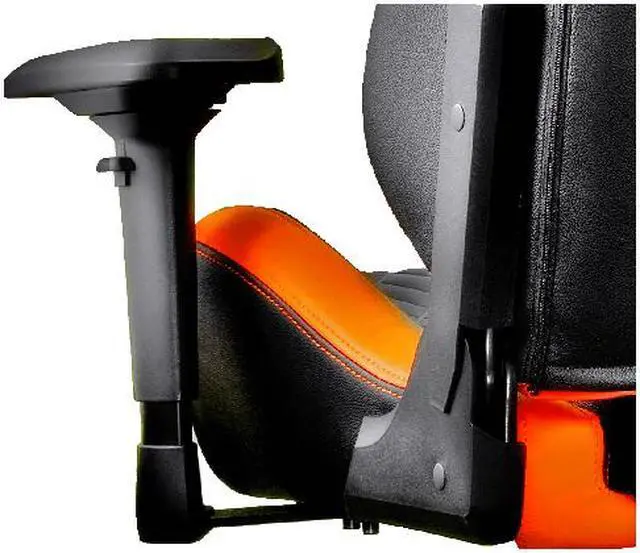 Alt view image 9 of 9 - Cougar Armor S (Orange) Luxury Gaming Chair with Breathable Premium PVC Leather and Body-embracing High Back Design
