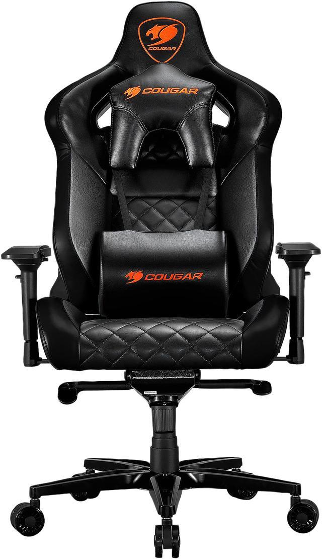 Cougar Cougar ARMOR TITAN PRO-3MTITANS.0001 170 deg Continuous Reclining  with Full Steel Frame 160 kg Orange & Black Gaming Chair ARMOR TITAN PRO  (3MTITANS.0001)