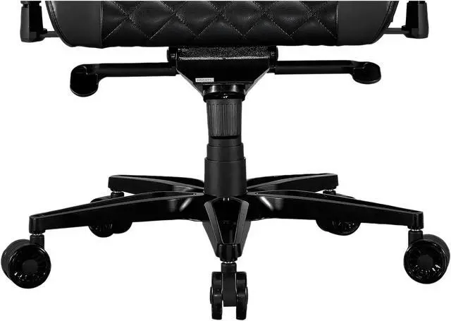 Alt view image 9 of 9 - Cougar Armor Titan (Black) Ultimate Gaming Chair with Premium Breathable PVC Leather, 352.0 lbs. Support, 170 Degree Reclining