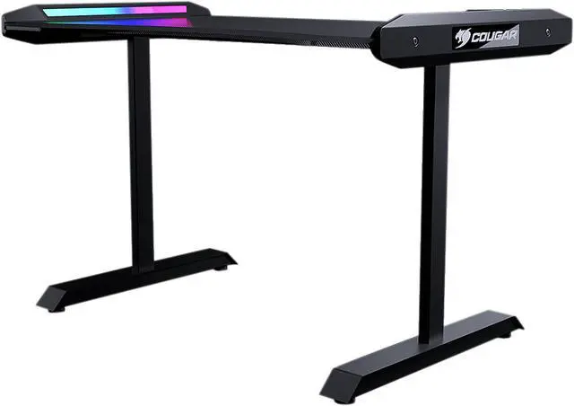 Alt view image 5 of 6 - COUGAR MARS 120 49" Gaming Desk with Dazzling ARGB Lighting Effects and Ergonomic Design