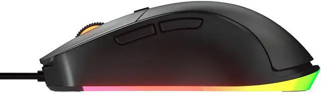 Alt view image 3 of 7 - COUGAR Surpassion EX RGB Black 6 Buttons 1 x Wheel USB Wired Optical 6400 dpi Gaming Mouse