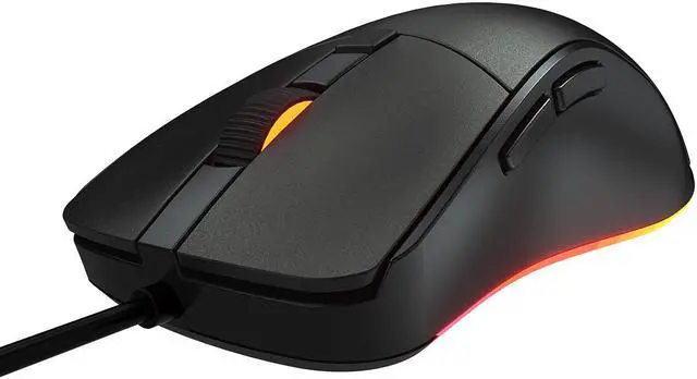 Alt view image 4 of 7 - COUGAR Surpassion EX RGB Black 6 Buttons 1 x Wheel USB Wired Optical 6400 dpi Gaming Mouse