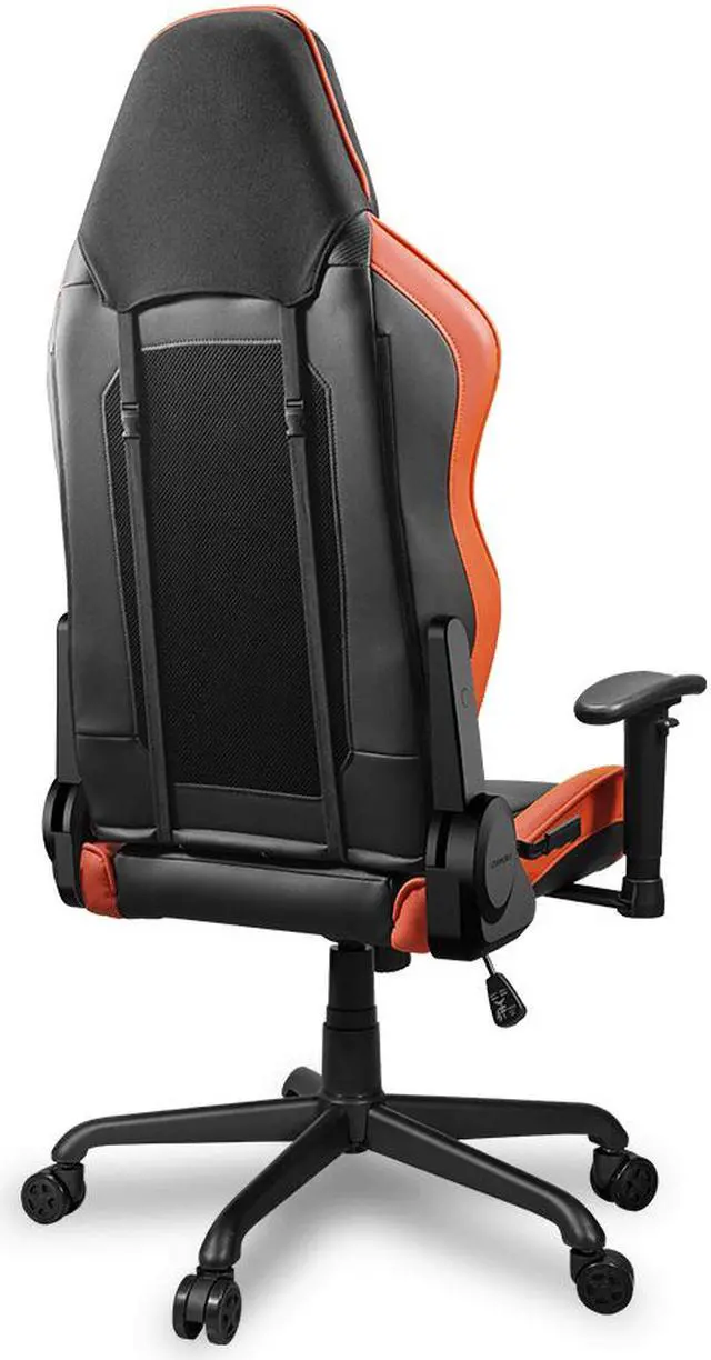 Alt view image 4 of 9 - COUGAR Armor Air, Gaming Chair, Dual High Back Design with Removable Leather Cover & Mesh Backrest, 2D Armrest