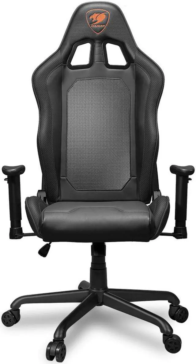 Alt view image 5 of 8 - COUGAR Armor Air Black, Gaming Chair, Dual High Back Design with Removable Leather Cover & Mesh Backrest, 2D Armrest