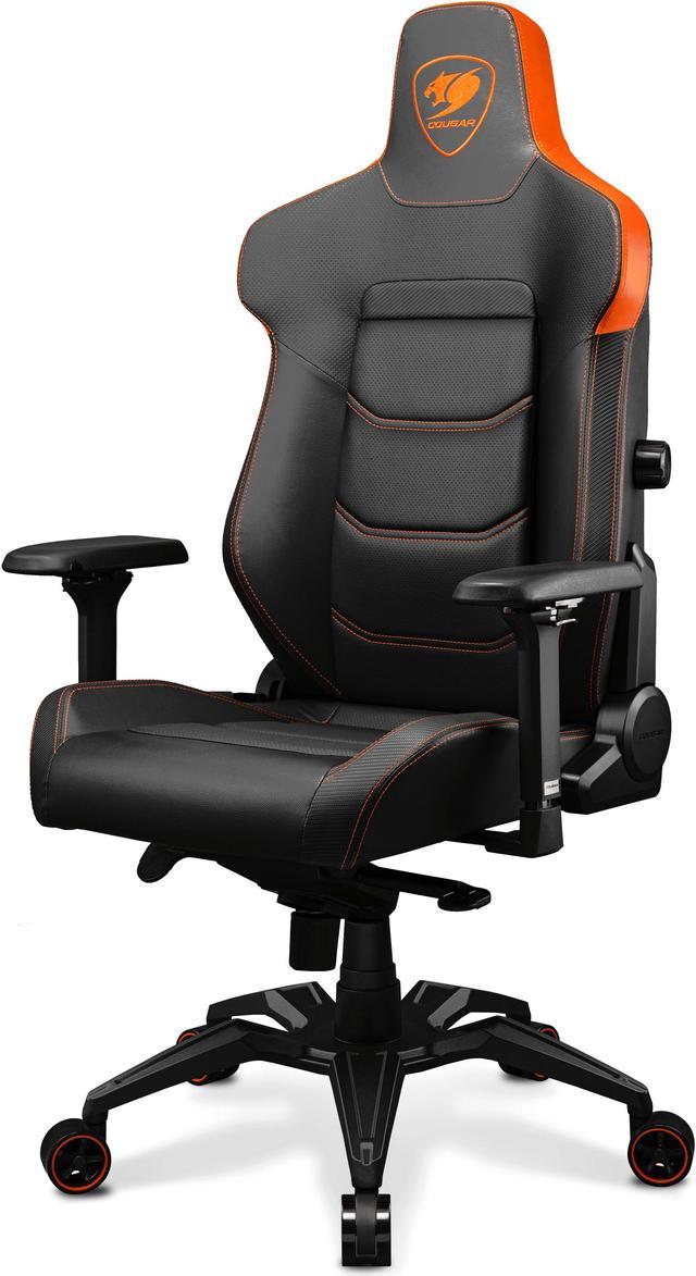 Adjustable Gaming Chair with GAS Lift 4D Armrest and Lumbar Support