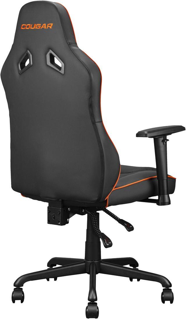 Alt view image 4 of 6 - COUGAR Fusion S, Medium Size Gaming Chair with Built-in 3D Curved Lumbar Support, PVC Faux Leather