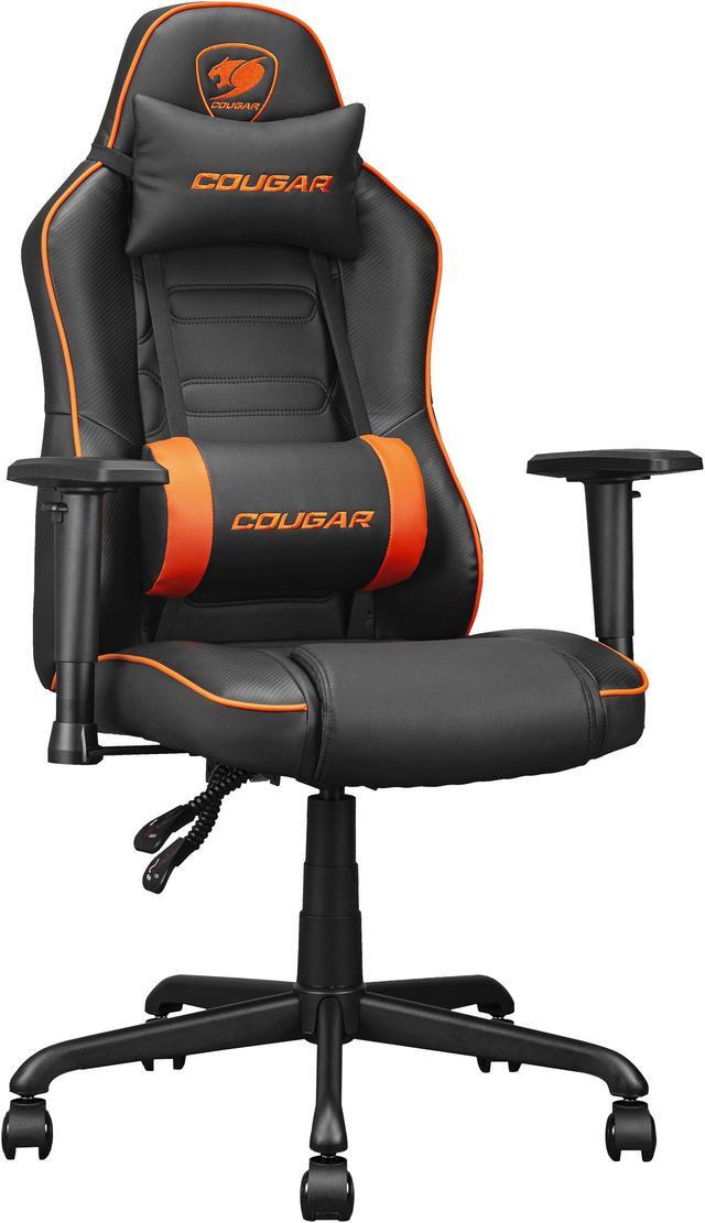 Alt view image 6 of 6 - COUGAR Fusion S, Medium Size Gaming Chair with Built-in 3D Curved Lumbar Support, PVC Faux Leather