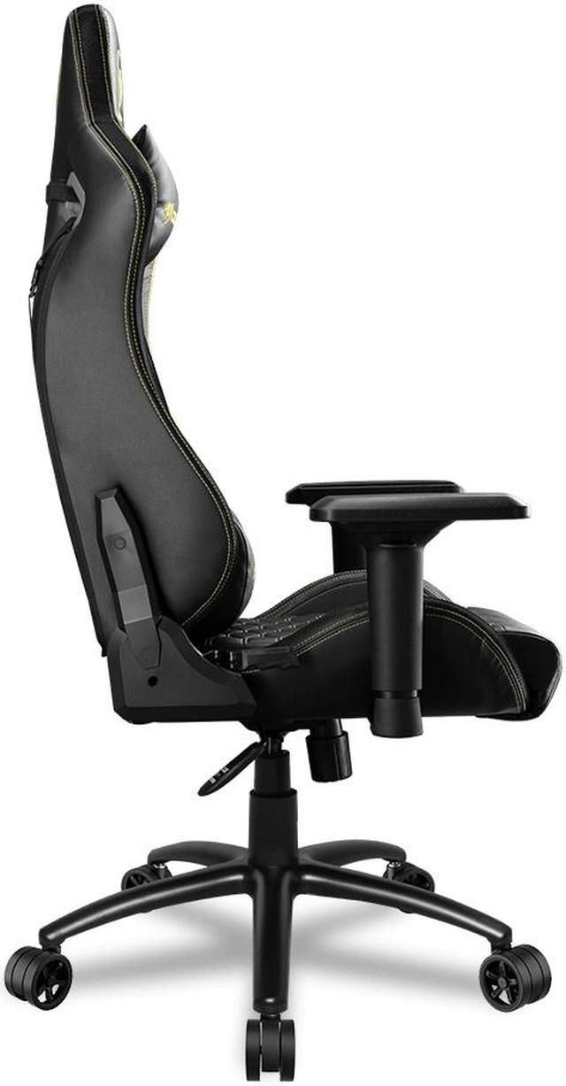 High Body-embracing Outrider Gaming S Chair Back COUGAR Armrest 4D with Design,180º Reclining, Royal,