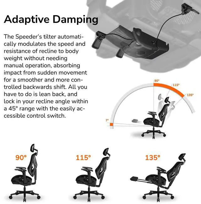 Alt view image 7 of 13 - COUGAR Speeder Gaming Chairs