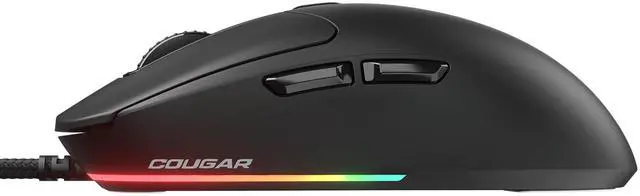 Alt view image 2 of 14 - COUGAR MINOS NEO MINOS NEO Black Black USB Wired Optical Gaming Mouse