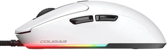Alt view image 2 of 10 - COUGAR MINOS NEO MINOS NEO White White USB Wired Optical Gaming Mouse